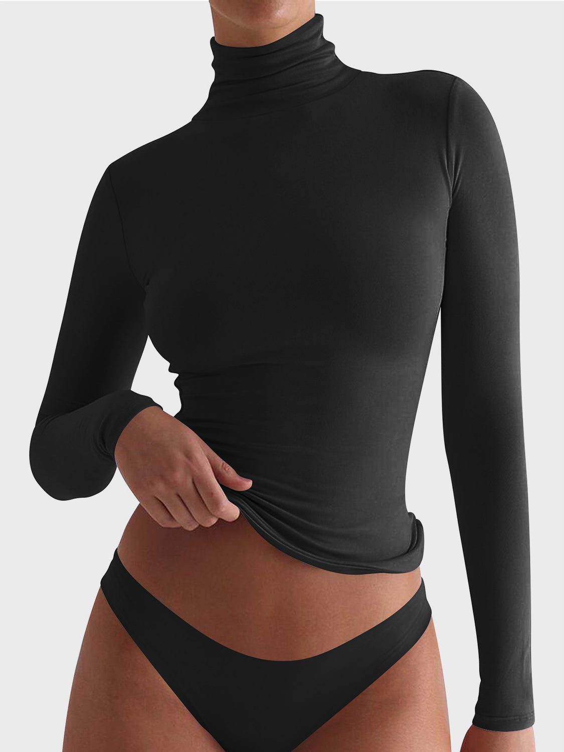 Lovelet Turtleneck Long Sleeve Shirt