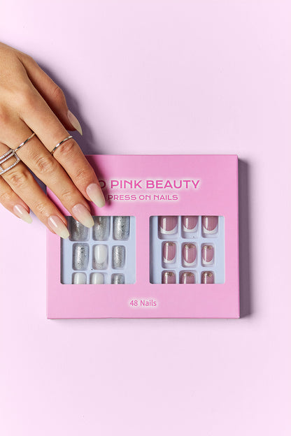 So Pink Beauty Press On Nails 2 Packs