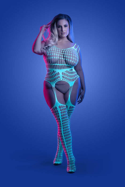 Ethereal Glow Timelapse Queen Bodystocking