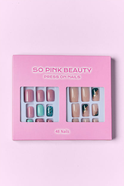 So Pink Beauty Press On Nails 2 Packs