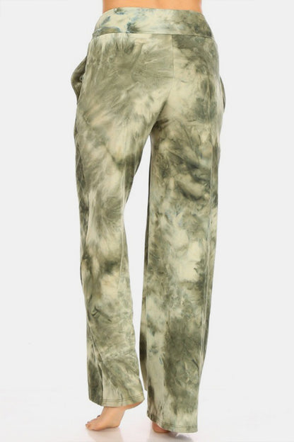 Loungewear Cozy Luxe Printed Drawstring Pants