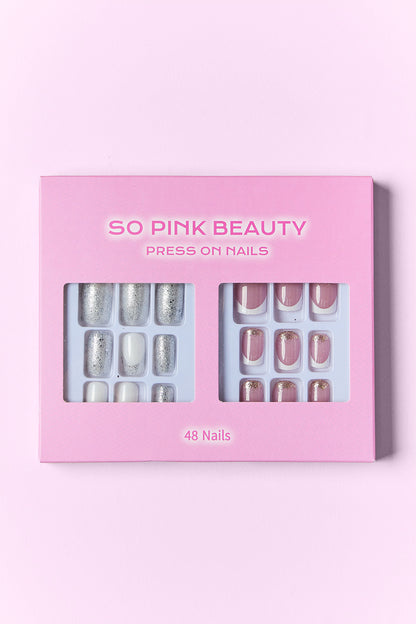 So Pink Beauty Press On Nails 2 Packs