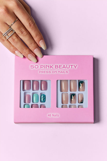 So Pink Beauty Press On Nails 2 Packs