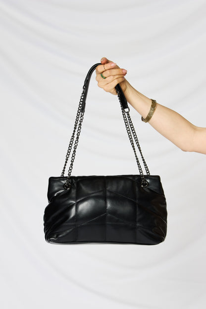 Shomica PU Leather Chain Handbag